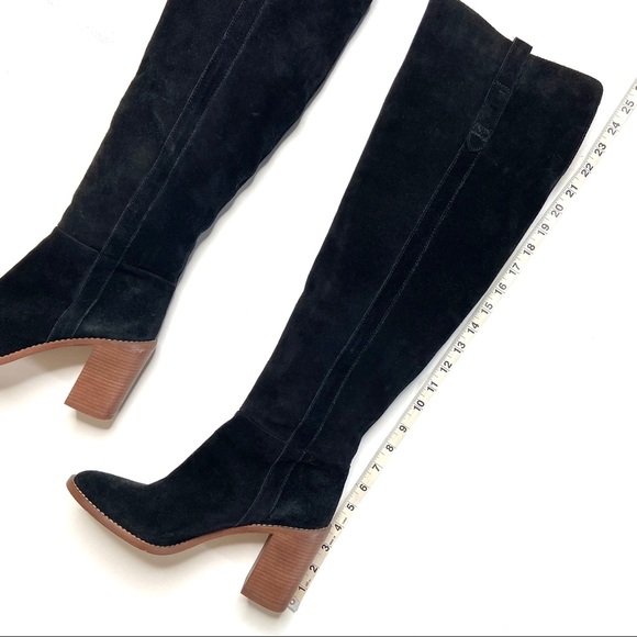 MADEWELL Over The Knee Suede Leather Boots - Picture 3 of 16